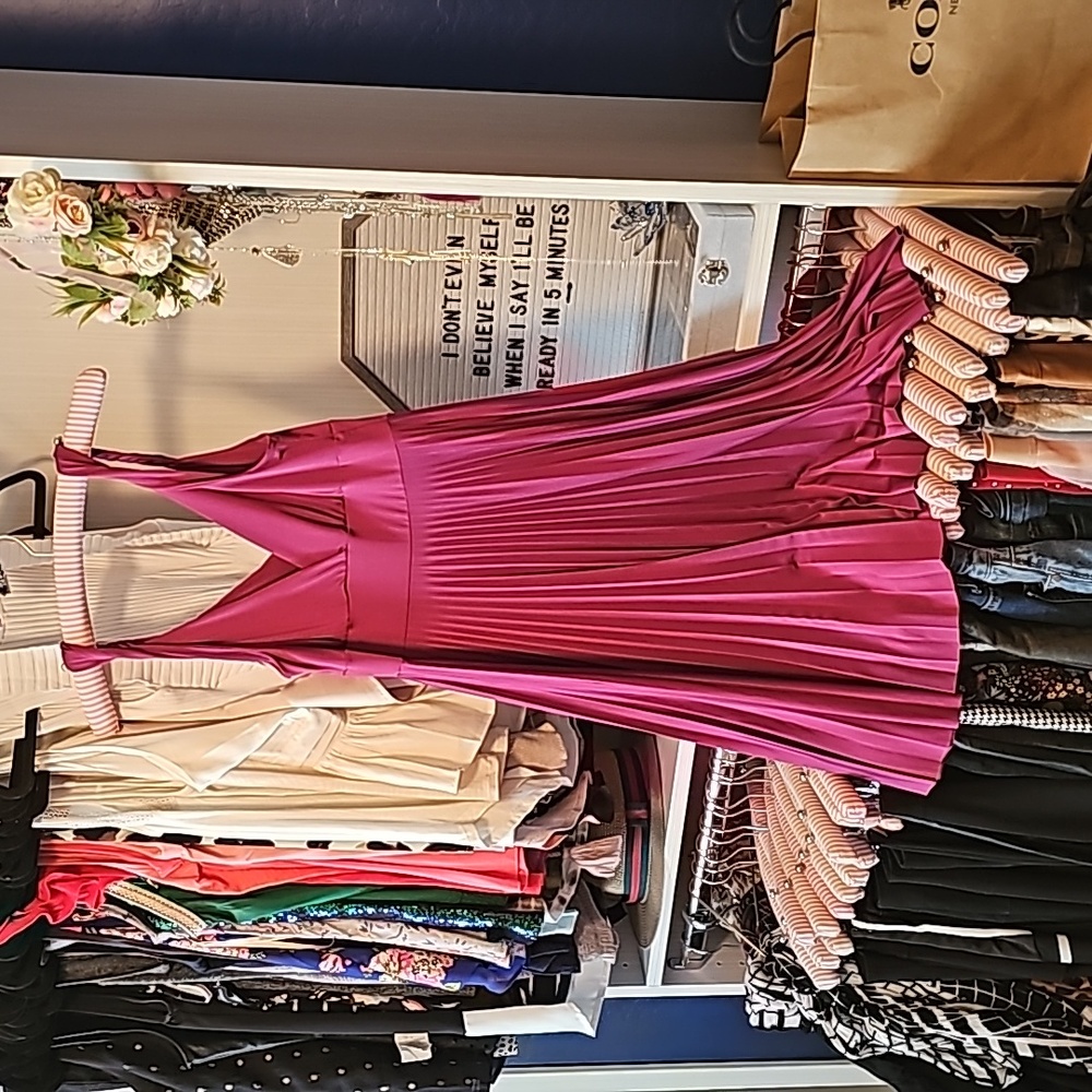 Magenta dress size medium